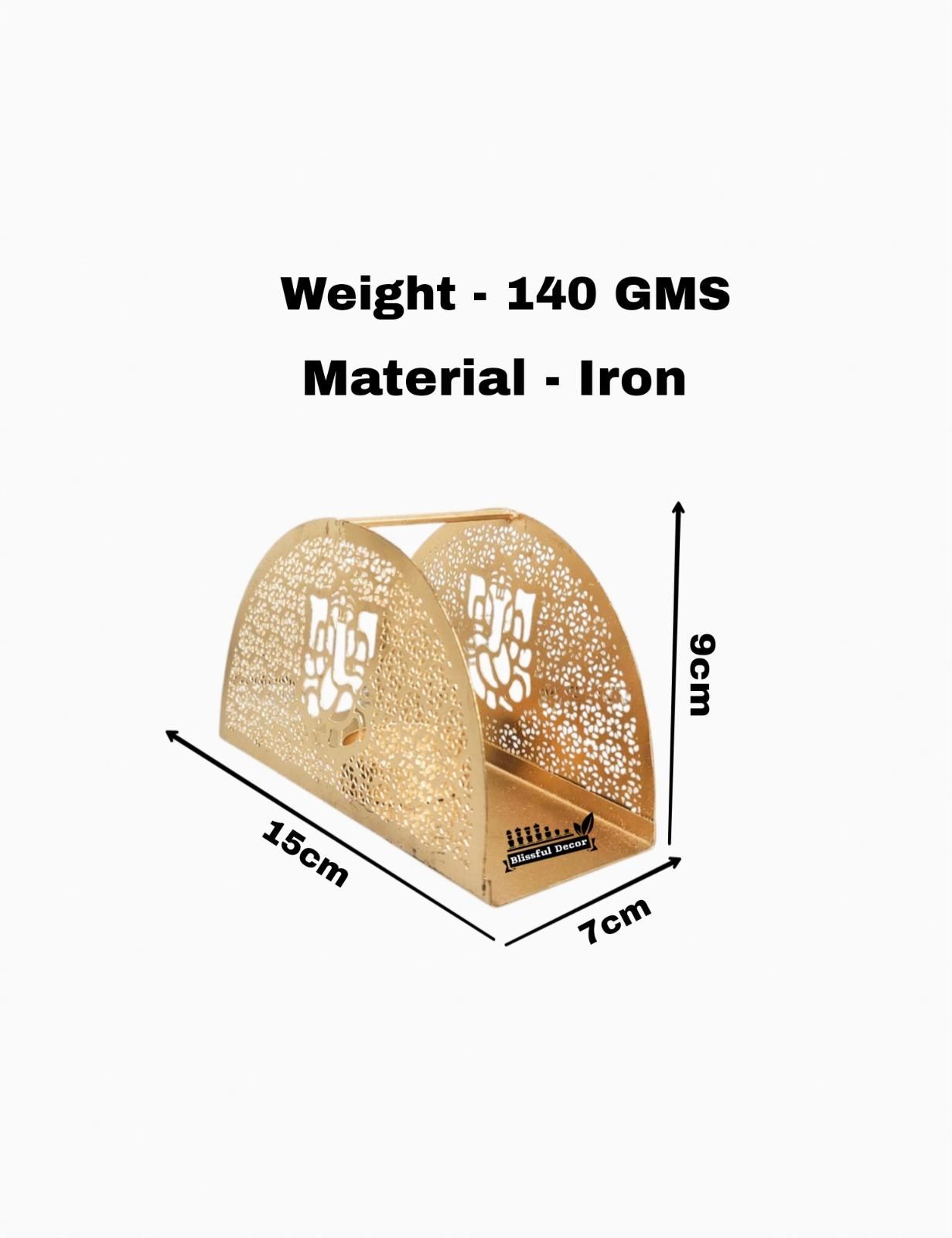 Tea Light Ganesh half Round